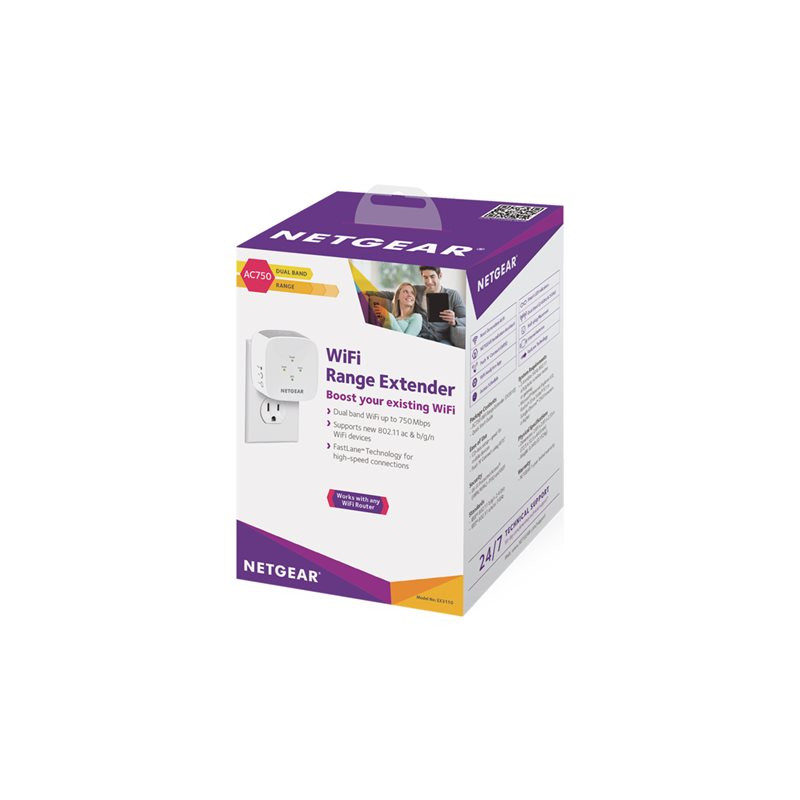 Extension de portée Wifi - Wi-Fi 5 - 2.4 GHz, 5 GHz (EX3110-100PES)_1