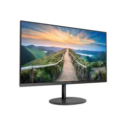 AOC - Écran LED - 27" - 2560 x 1440 QHD @ 75 Hz - IPS - 250 cd - m² - 1000:1 - 4 ms - HDMI, DisplayPort - h... (Q27V4EA)_3