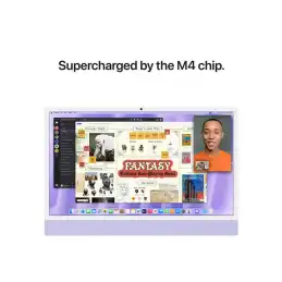 Tout-en-un M4 - RAM 16 Go - SSD 256 Go - Apple M4 8-core - IEEE 802.11ax (Wi-Fi 6E), Bluetooth 5.3 - macO... (Z1E7)_5