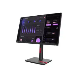 Lenovo ThinkVision T24i-30 - Écran LED - 24" (23.8" visualisable) - 1920 x 1080 Full HD (1080p) @ 60 Hz ... (63CFMARXEU)_2