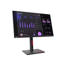 Lenovo ThinkVision T24i-30 - Écran LED - 24" (23.8" visualisable) - 1920 x 1080 Full HD (1080p) @ 60 Hz ... (63CFMARXEU)_3