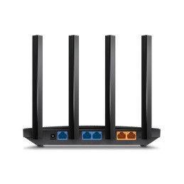 Routeur sans fil commutateur 4 ports - 1GbE - ports WAN : 3 - Wi-Fi 6 - Bi-bande - fixation murale (ER605W)_3