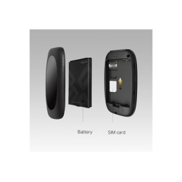 Point d'accès mobile - 4G LTE - 150 Mbits - s - 802.11b - g - n (M7000)_1