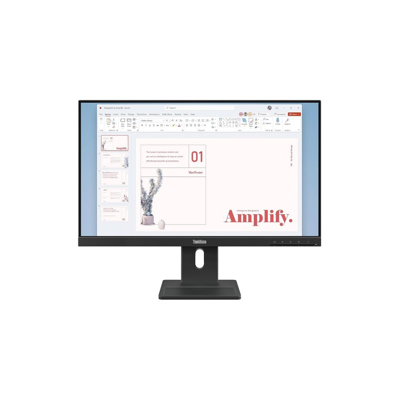 Écran LED - 24" (23.8" visualisable) - 1920 x 1080 Full HD (1080p) @ 100 Hz - IPS - 250 cd - m² - 1... (64BAMAT1EU)_1