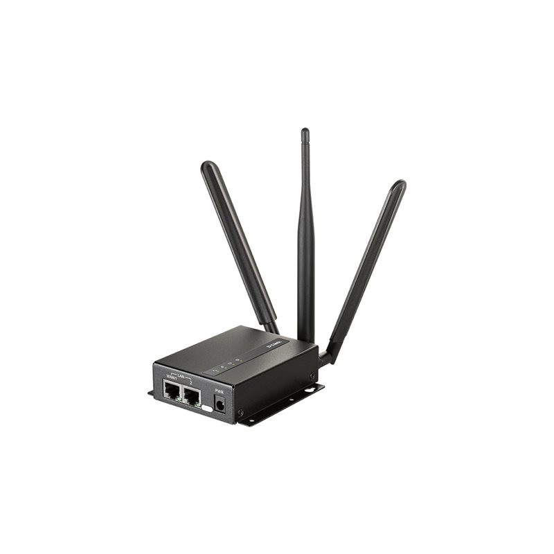 Routeur sans fil - WWAN commutateur 2 ports 2,4 Ghz - 3G, 4G - fixation murale (DWM-313)_1