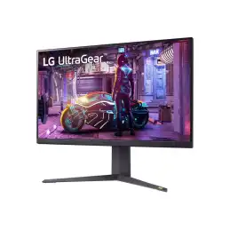 LG UltraGear - Écran LED - jeux - 32" (31.5" visualisable) - 2560 x 1440 QHD @ 240 Hz - Nano IPS - 450 cd... (32GQ850-B)_2