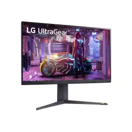 LG UltraGear - Écran LED - jeux - 32" (31.5" visualisable) - 2560 x 1440 QHD @ 240 Hz - Nano IPS - 450 cd... (32GQ850-B)_3