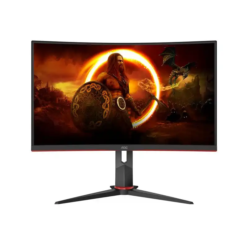 AOC Gaming - Écran LED - jeux - incurvé - 27" - 1920 x 1080 Full HD (1080p) @ 240 Hz - VA - 300 cd - m² ... (C27G2ZU/BK)_1