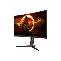 AOC Gaming - Écran LED - jeux - incurvé - 27" - 1920 x 1080 Full HD (1080p) @ 240 Hz - VA - 300 cd - m² ... (C27G2ZU/BK)_2