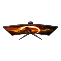 AOC Gaming - Écran LED - jeux - incurvé - 27" - 1920 x 1080 Full HD (1080p) @ 240 Hz - VA - 300 cd - m² ... (C27G2ZU/BK)_4