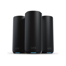 Système Wi-Fi - (routeur, 2 rallonges) - jusqu'à 9000 pieds carrés - maillage 10GbE, 2.5GbE, Wi... (RBE873B-100EUS)_1