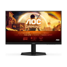 Écran LED - jeux - 24" (23.8" visualisable) - 1920 x 1080 Full HD (1080p) @ 180 Hz - Fast IPS - 300 cd ... (24G42E)_1
