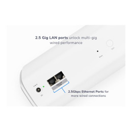 Système Wi-Fi - (rallonge) - jusqu'à 180 m² - maillage 1GbE, 2.5GbE, Wi-Fi 7 Multi-Bande (RBE770-100EUS)_4