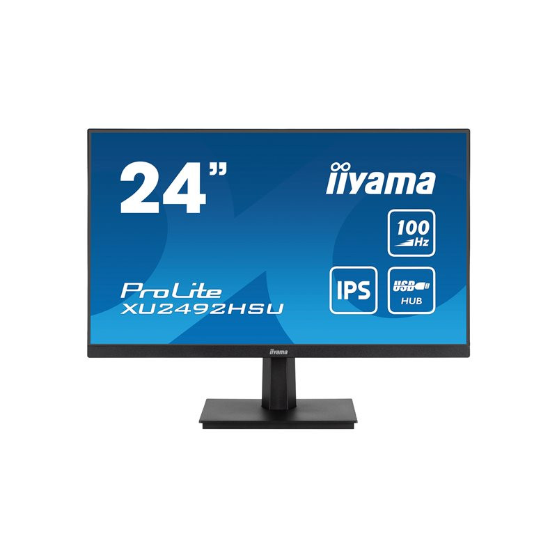 Écran LED - 24" (23.8" visualisable) - 1920 x 1080 Full HD (1080p) @ 100 Hz - IPS - 250 cd - m² -... (XU2492HSU-B6)_1