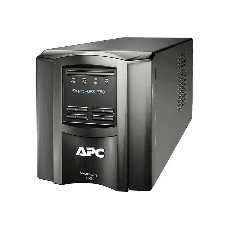 APC Smart-UPS - Onduleur - CA 220 - 230 - 240 V - 500 Watt - 750 VA - RS-232, USB - connecteurs de sortie ... (SMT750IC)_1