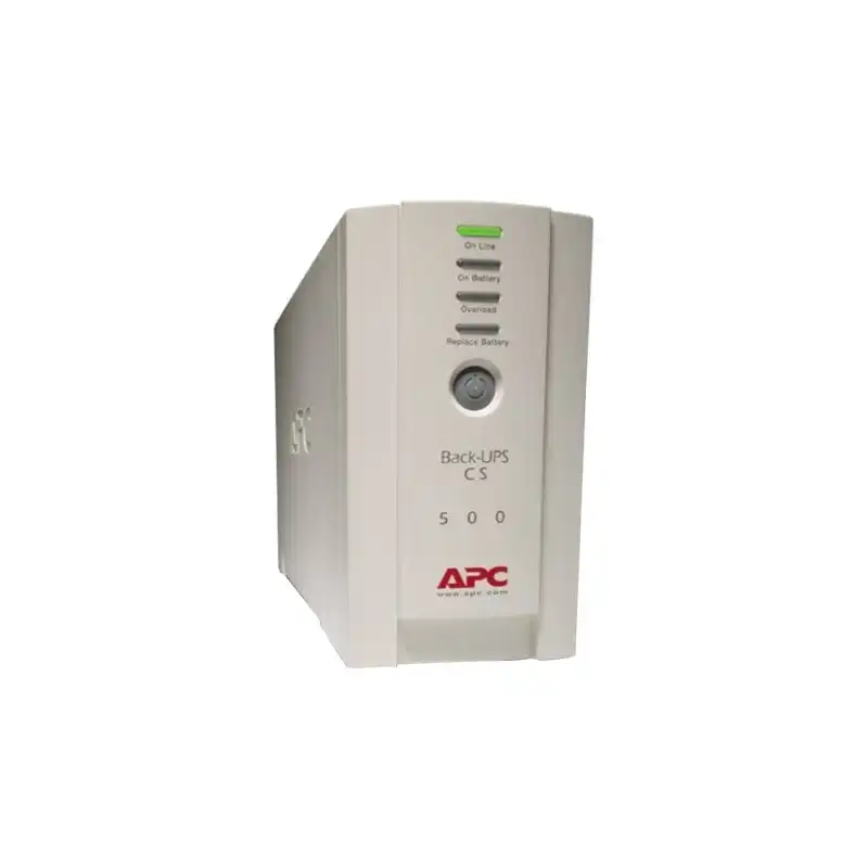 Onduleur APC Back-UPS 500VA - 300 Watts - 14 minutes d'autonomie- Technologie OffLine pour protection des P... (BK500EI)_1