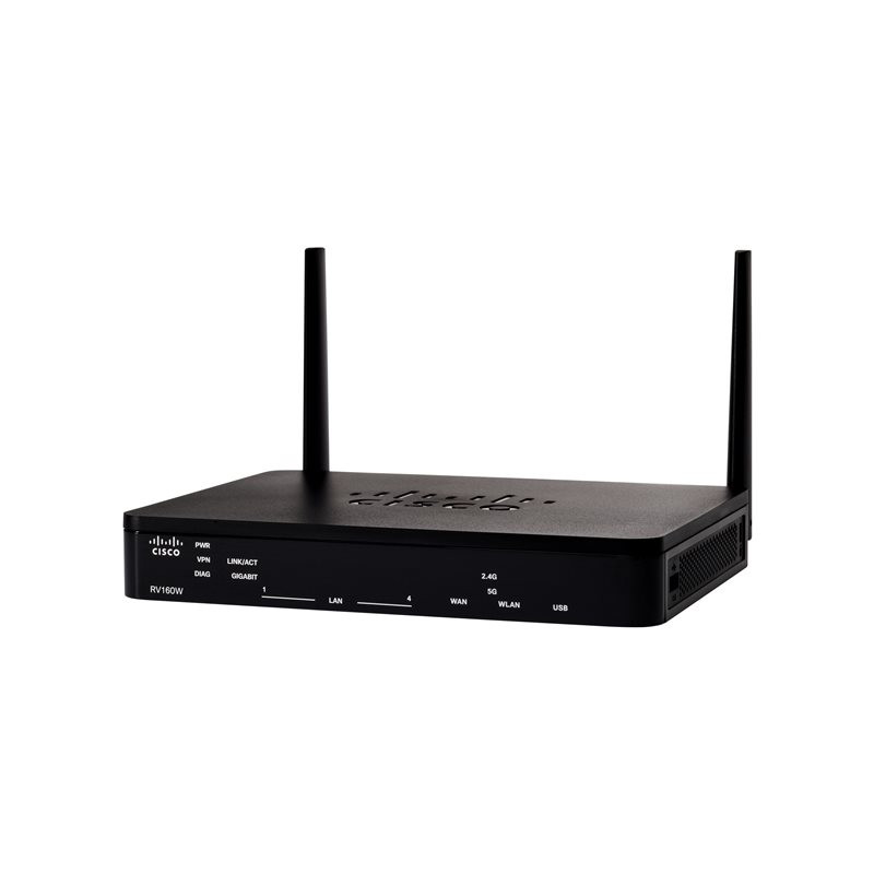 Routeur sans fil commutateur 4 ports - 1GbE - Wi-Fi 5 - Bi-bande - remanufacturé (RV160W-E-K9-G5-RF)_1