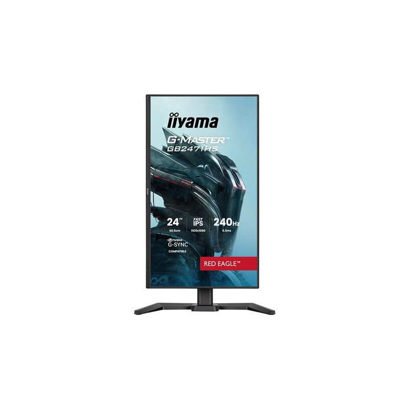 iiyama G-MASTER Red Eagle - Écran LED - jeux - 24" - 1920 x 1080 Full HD (1080p) @ 240 Hz - Fast I... (GB2471HS-B1)_1