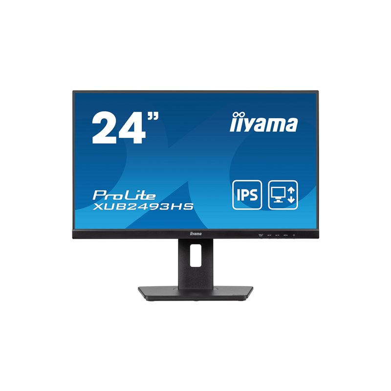 Écran LED - 24" (23.8" visualisable) - 1920 x 1080 Full HD (1080p) @ 100 Hz - IPS - 250 cd - m² -... (XUB2493HS-B6)_1