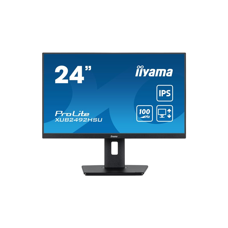 Écran LED - 24" (23.8" visualisable) - 1920 x 1080 Full HD (1080p) @ 100 Hz - IPS - 250 cd - m² ... (XUB2492HSU-B6)_1