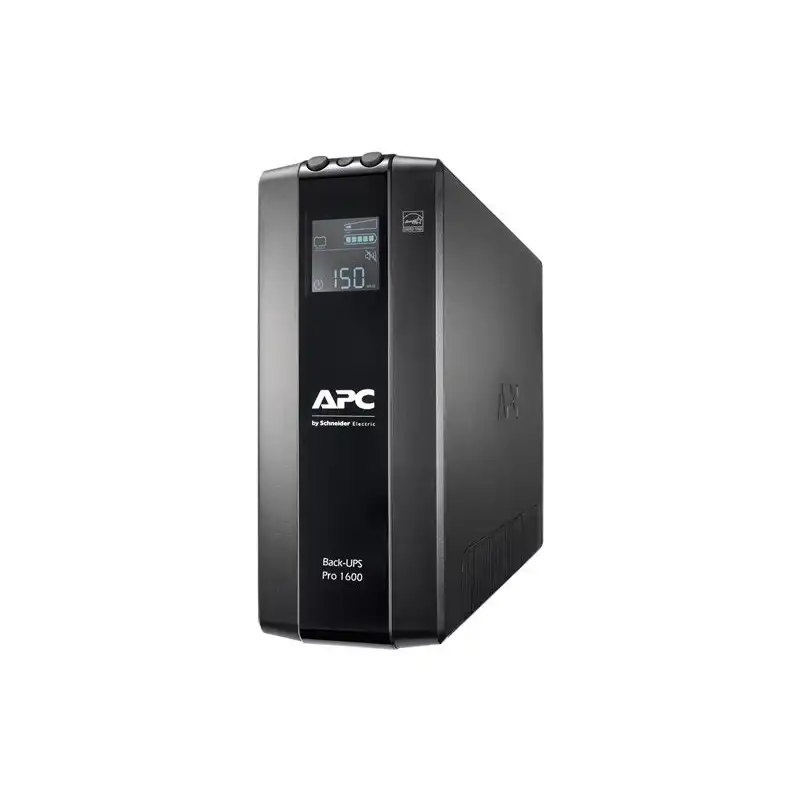 APC Back-UPS Pro - Onduleur - CA 230 V - 960 Watt - 1600 VA - USB - connecteurs de sortie : 8 - noir (BR1600MI)_1