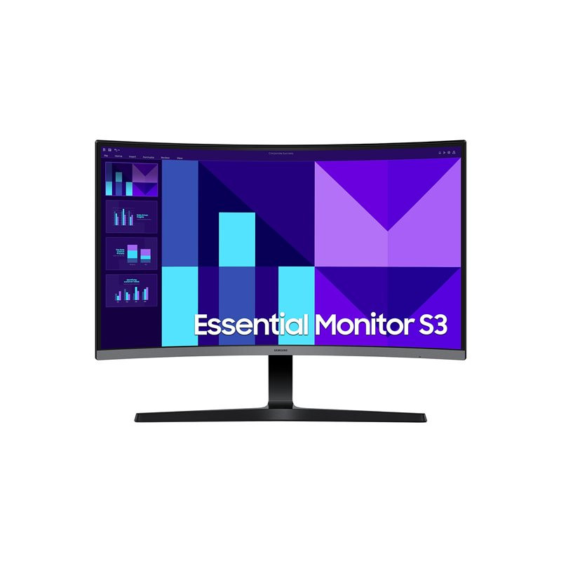 S39GD Series - écran LED - incurvé - 27" - 1920 x 1080 Full HD (1080p) @ 100 Hz - VA - 250 cd -... (LS27D390GAUXEN)_1