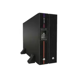 Liebert GXE - Onduleur (montable sur rack - externe) - CA 230 V - 10 kW - 10000 VA - monophasé - US... (GXE3-10KIRT5UXL)_2