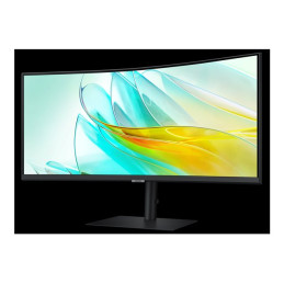 S65UC Series - écran LED - incurvé - 34" - 3440 x 1440 UWQHD @ 100 Hz - VA - 350 cd - m² - 3000... (LS34C652UAUXEN)_2