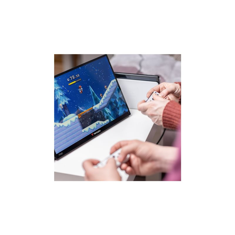 Verbatim MONITEUR TACTILE PORTABLE 15,6¨ Full HD 1080p PM15-IPS-1000:1-HDMI, 2xUSB-C-haut-parleurs (49592)_1