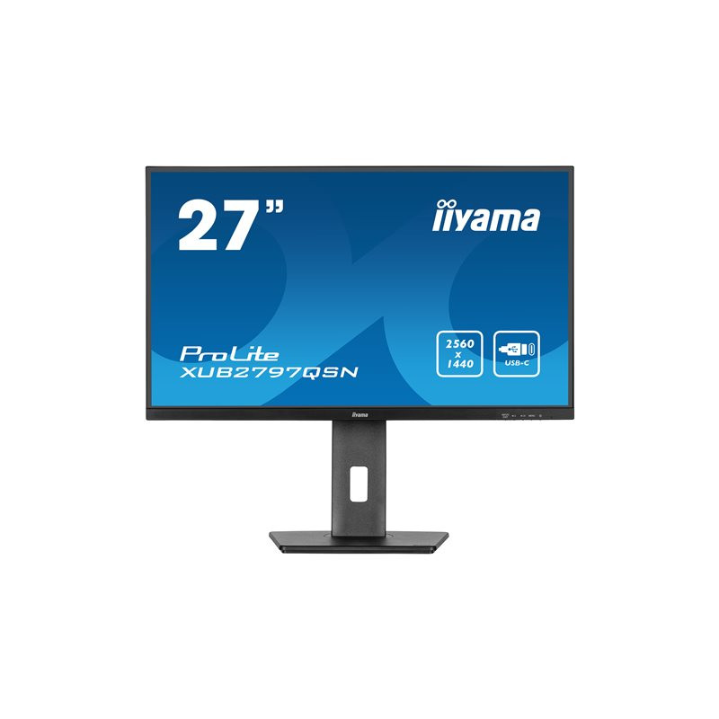Écran LED - 27" - 2560 x 1440 QHD @ 100 Hz - IPS - 300 cd - m² - 1300:1 - 1 ms - HDMI, DisplayPo... (XUB2797QSN-B2)_1