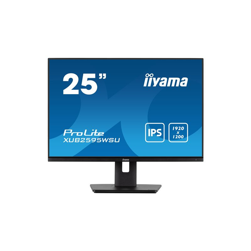 Écran LED - 25" - 1920 x 1200 WUXGA - IPS - 300 cd - m² - 1000:1 - 4 ms - HDMI, VGA, DisplayPort... (XUB2595WSU-B5)_1