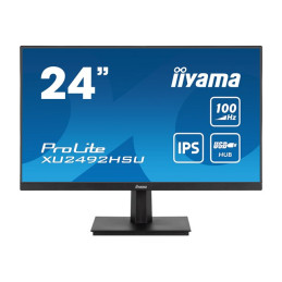 Écran LED - 24" (23.8" visualisable) - 1920 x 1080 Full HD (1080p) @ 100 Hz - IPS - 250 cd - m² -... (XU2492HSU-B6)_1