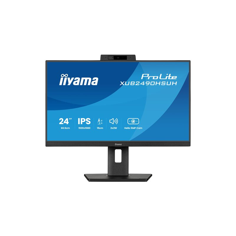 Écran LED - 24" (23.8" visualisable) - 1920 x 1080 Full HD (1080p) @ 100 Hz - IPS - 250 cd - m²... (XUB2490HSUH-B2)_1