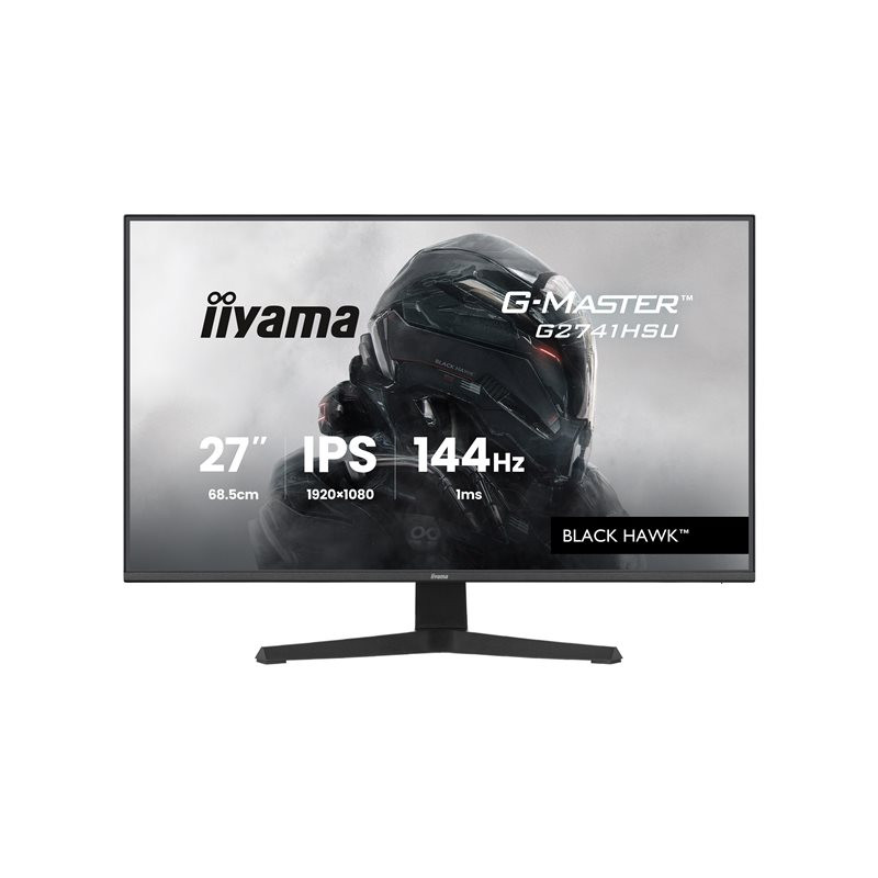 iiyama G-MASTER Black Hawk - Écran LED - jeux - 27" - 1920 x 1080 Full HD (1080p) @ 144 Hz - IPS -... (G2741HSU-B1)_1
