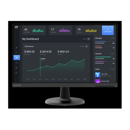 Écran LED - 24" (23.8" visualisable) - 1920 x 1080 Full HD (1080p) @ 75 Hz - VA - 250 cd - m² - 300... (63DCKAT6EU)_1