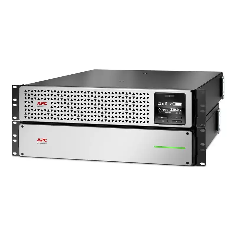 APC Smart-UPS en ligne - Onduleur (rack-montable) - CA 220 - 230 V - 2700 Watt - 3000 VA - USB, ... (SRTL3000RM4UXLI-NC)_1