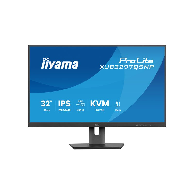 Écran LED - 32" (31.5" visualisable) - 2560 x 1440 QHD @ 100 Hz - IPS - 350 cd - m² - 1000:1 - ... (XUB3297QSNP-B1)_1