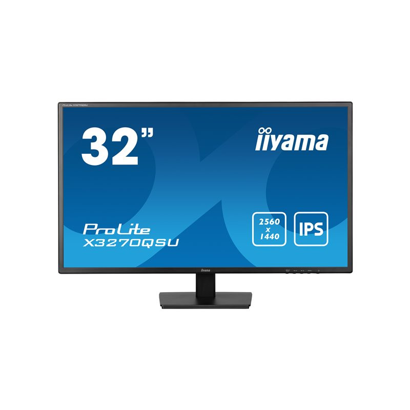 Écran LED - 32" (31.5" visualisable) - 2560 x 1440 WQHD @ 100 Hz - IPS - 250 cd - m² - 1200:1 - 3 ... (X3270QSU-B1)_1