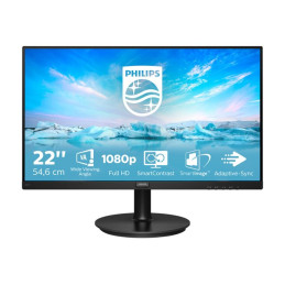Écran LED - 22" (21.5" visualisable) - 1920 x 1080 Full HD (1080p) @ 75 Hz - VA - 200 cd - m² - 4000... (221V8A/00)_1