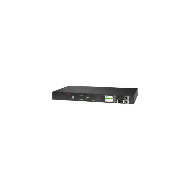 APC - Commutateur de transfert automatique (rack-montable) - CA 230 V - 3840 VA - monophasé - USB, Ethernet... (AP4422A)_1