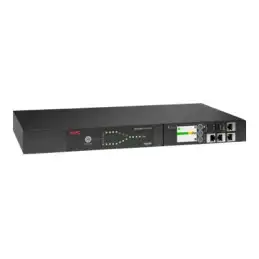 APC - Commutateur de transfert automatique (rack-montable) - CA 230 V - 3840 VA - monophasé - USB, Ethernet... (AP4422A)_2