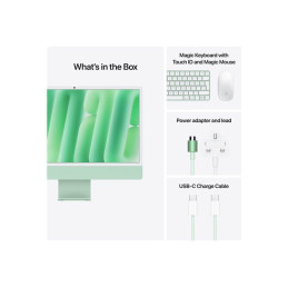 Tout-en-un M4 - RAM 24 Go - SSD 512 Go - Apple M4 10-core - Gigabit Ethernet, IEEE 802.11ax (Wi-Fi 6... (MD2Q4FN/A)_8