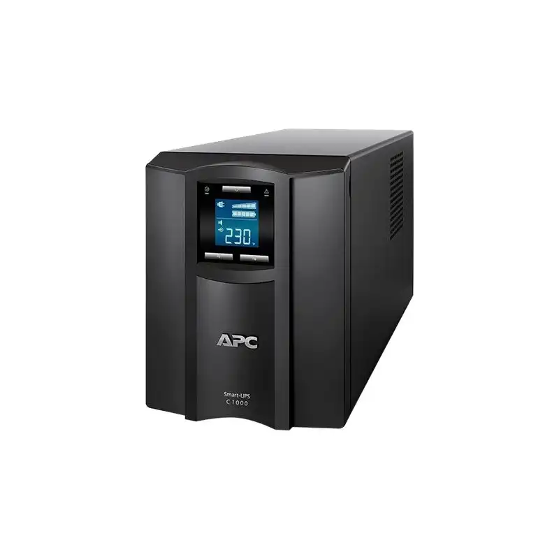 Onduleur APC Line-Interactive Smart-UPS SMC 1000VA et 600 Watts pour serveurs tours et réseaux - 1 prise C... (SMC1000I)_1