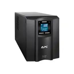 Onduleur APC Line-Interactive Smart-UPS SMC 1000VA et 600 Watts pour serveurs tours et réseaux - 1 prise C... (SMC1000I)_3