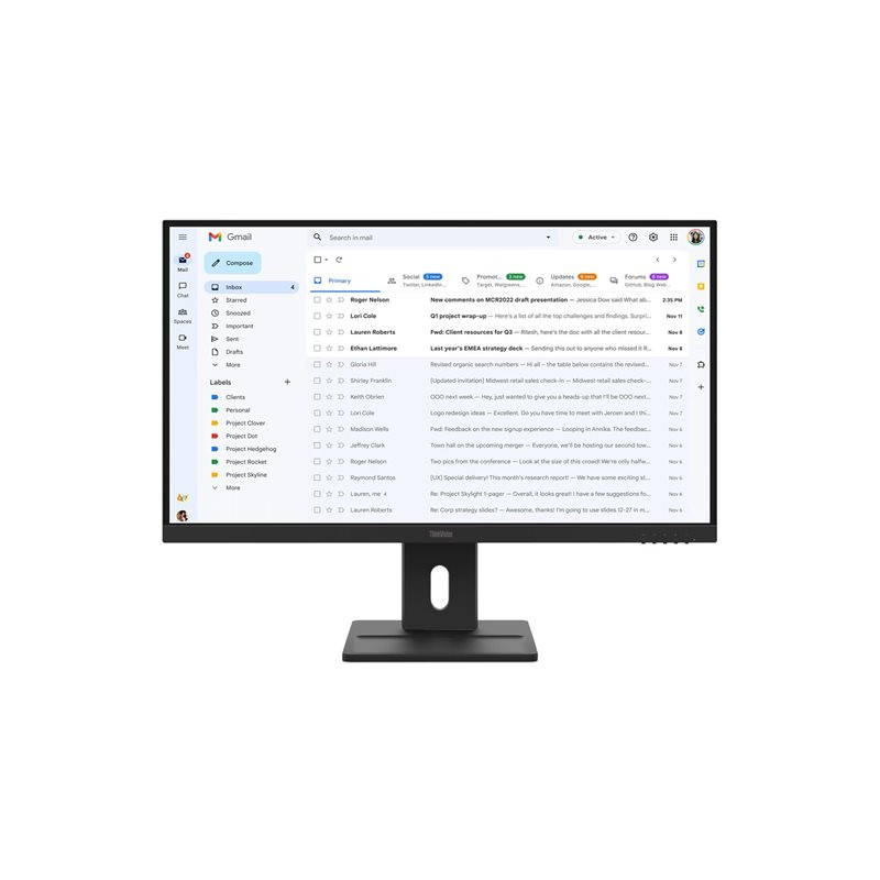 Écran LED - 27" - 1920 x 1080 Full HD (1080p) - IPS - 300 cd - m² - 1500:1 - 4 ms - HDMI, VGA, Disp... (64BCMAT4EU)_1