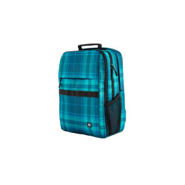 Campus XL - sac à dos pour ordinateur portable - 16.1" - bleu plaid écossais (7J594AA)_2