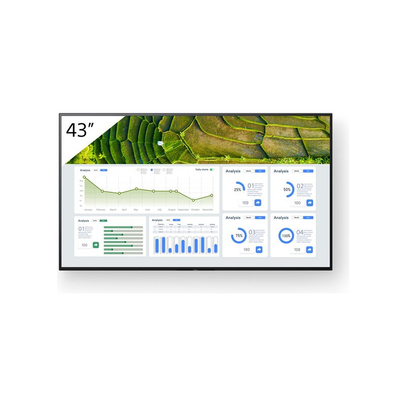 Sony Bravia Professional Displays - Classe de diagonale 43" BZ30L Series écran LCD rétro-éclairé pa... (FW-43BZ30L)_1