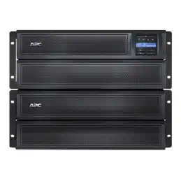 APC Smart-UPS X 3000 Rack - Tour LCD - Onduleur (montable sur rack - externe) - CA 120 V - 2700 Watt - 30... (SMX3000LV)_6