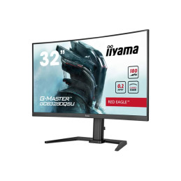 Écran LED - jeux - incurvé - 32" (31.5" visualisable) - 2560 x 1440 WQHD @ 180 Hz - VA - 350 cd ... (GCB3280QSU-B2)_2
