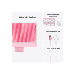 Tout-en-un M4 - RAM 24 Go - SSD 512 Go - Apple M4 10-core - Gigabit Ethernet, IEEE 802.11ax (Wi-Fi 6... (MD2U4FN/A)_5